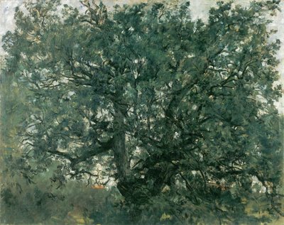 De eik door Lovis Corinth